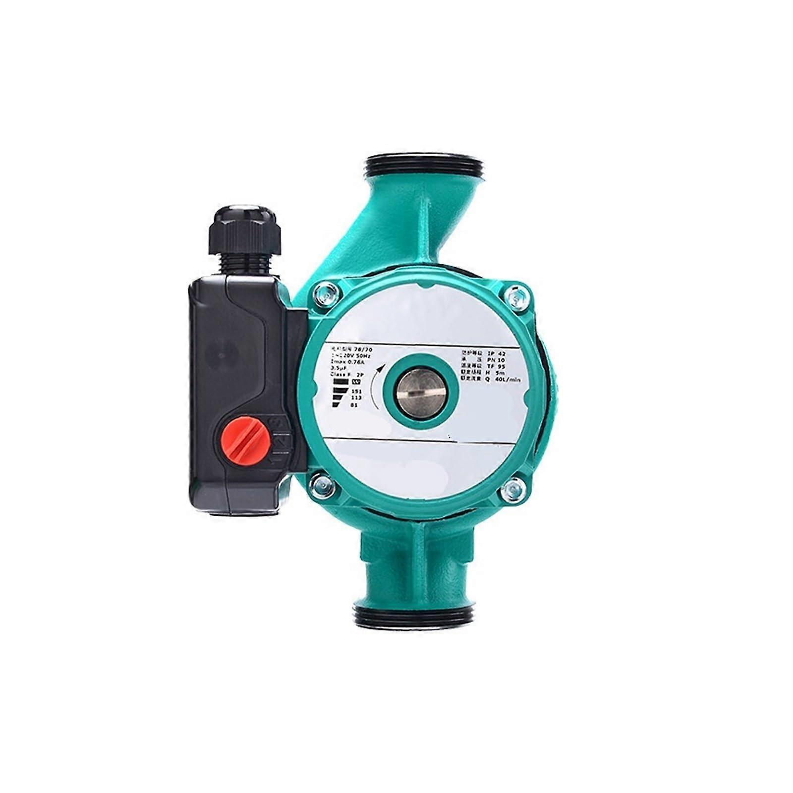 Boiler Circulation Pump RS258 for Central and Underfloor Heating, Energy Efficient, Low Noise