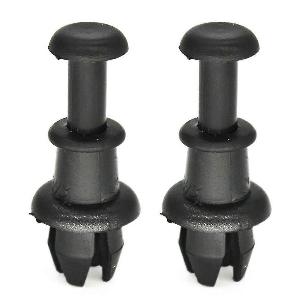 2pcs Parcel Shelf String Clips Black Durable Boot String Retainers for Easy Car Installation