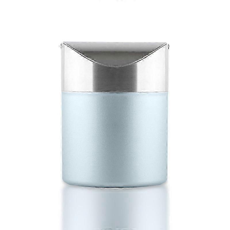 1pc Countertop Trash Can with Swing Lid, 1.5L