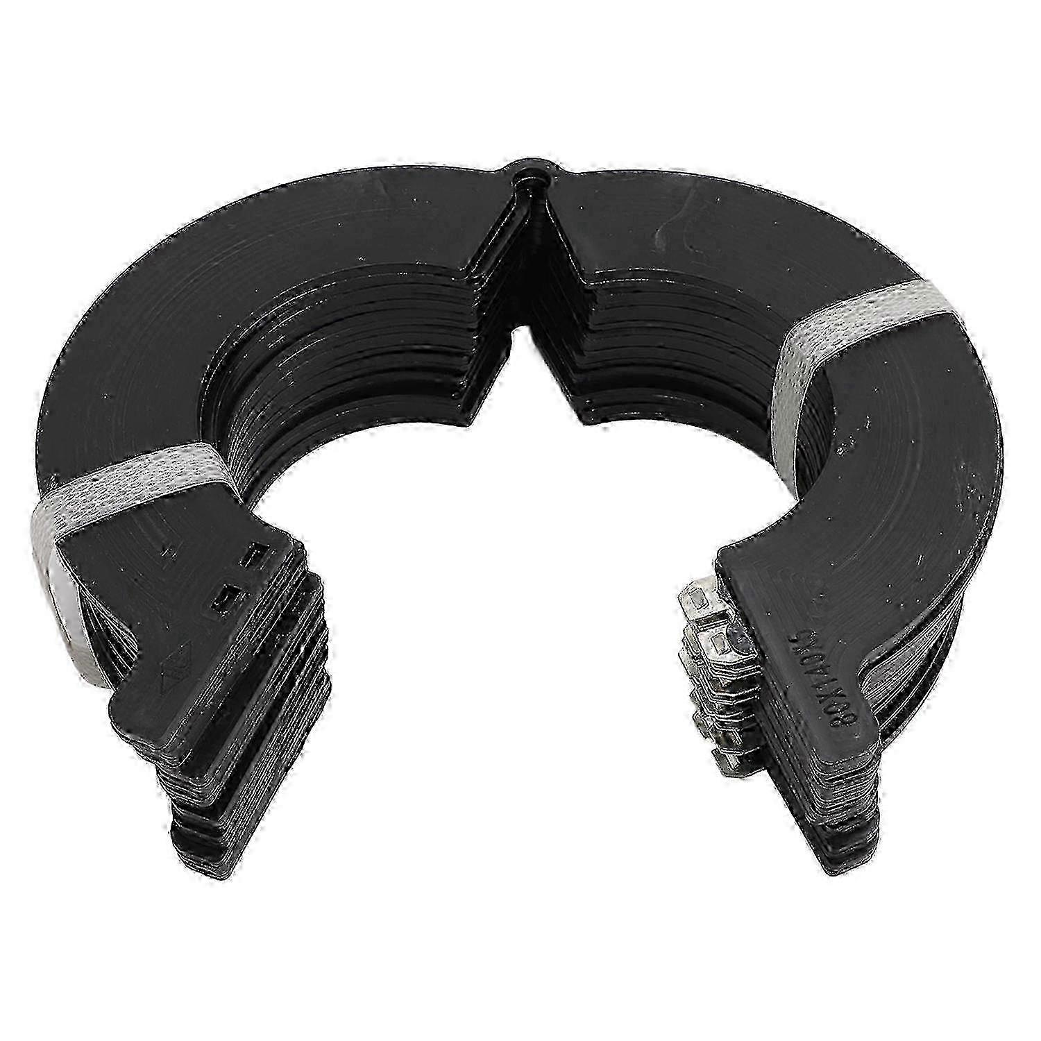 10Pcs 80mm Bucket Pin Shim Kit Increase Greasing Intervals Dust Proof Engineering Plastic Replacemen