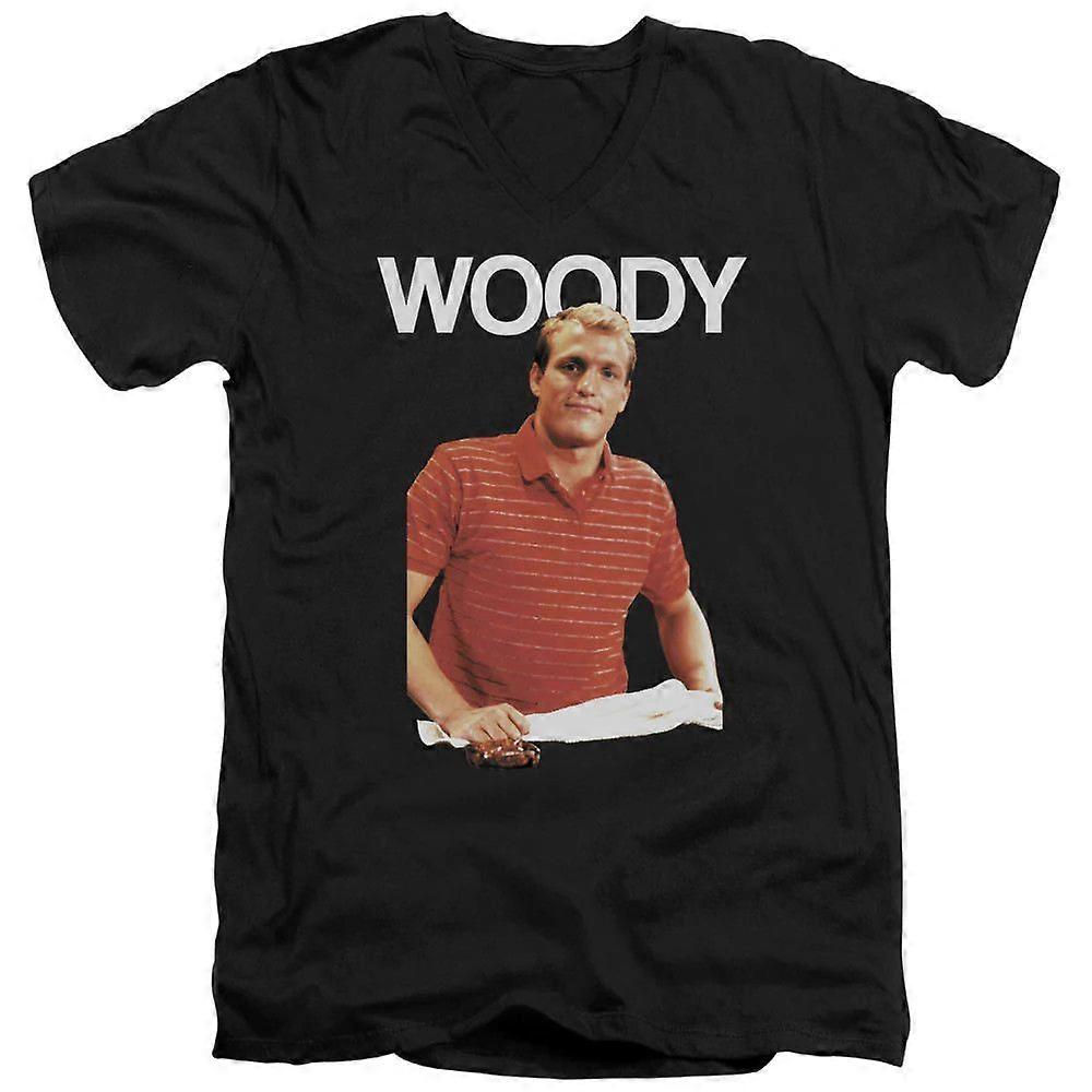 Cheers Woody Mens Slim Fit V-Neck T Shirt Style-3352