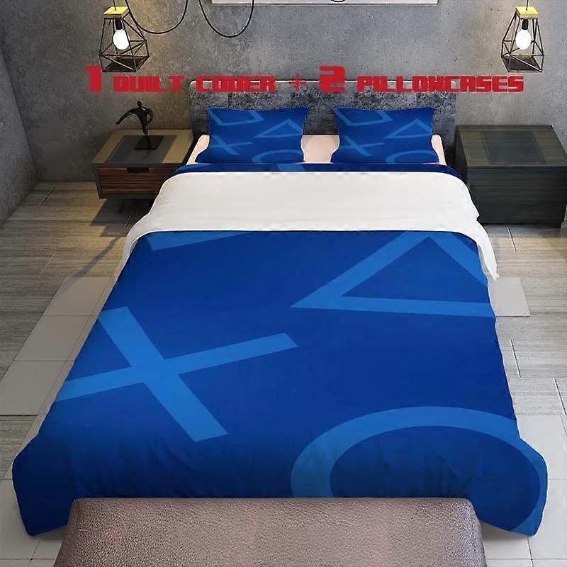 3pcs Game Pattern Theme Pattern Bedding Set Comforter Cover And Pillowcase