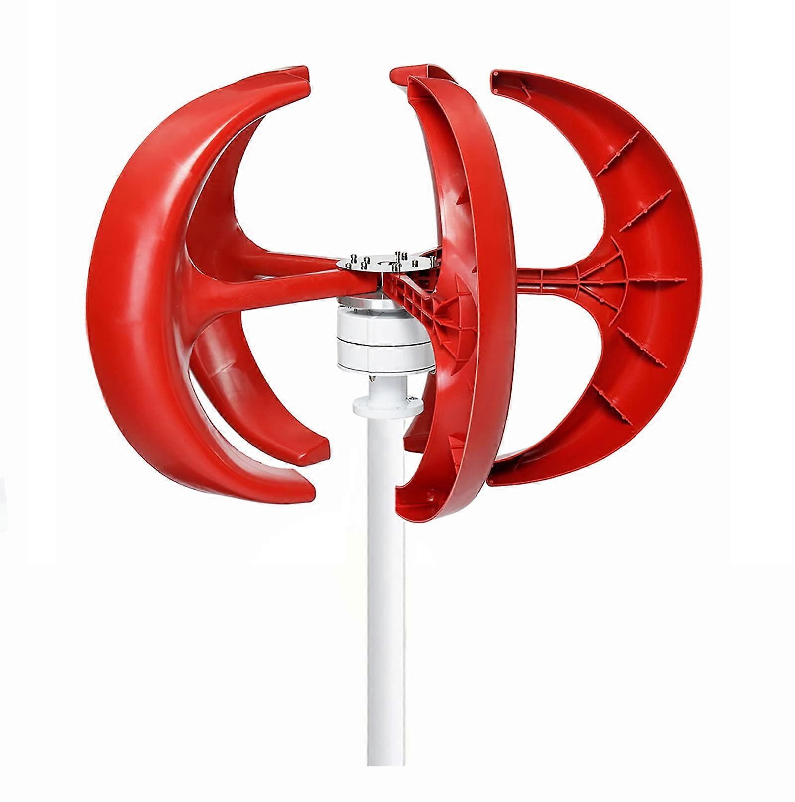12V Vertical Wind Turbine Generator Kit with Controller, Hybrid WindSolar Power for OffGrid Homes