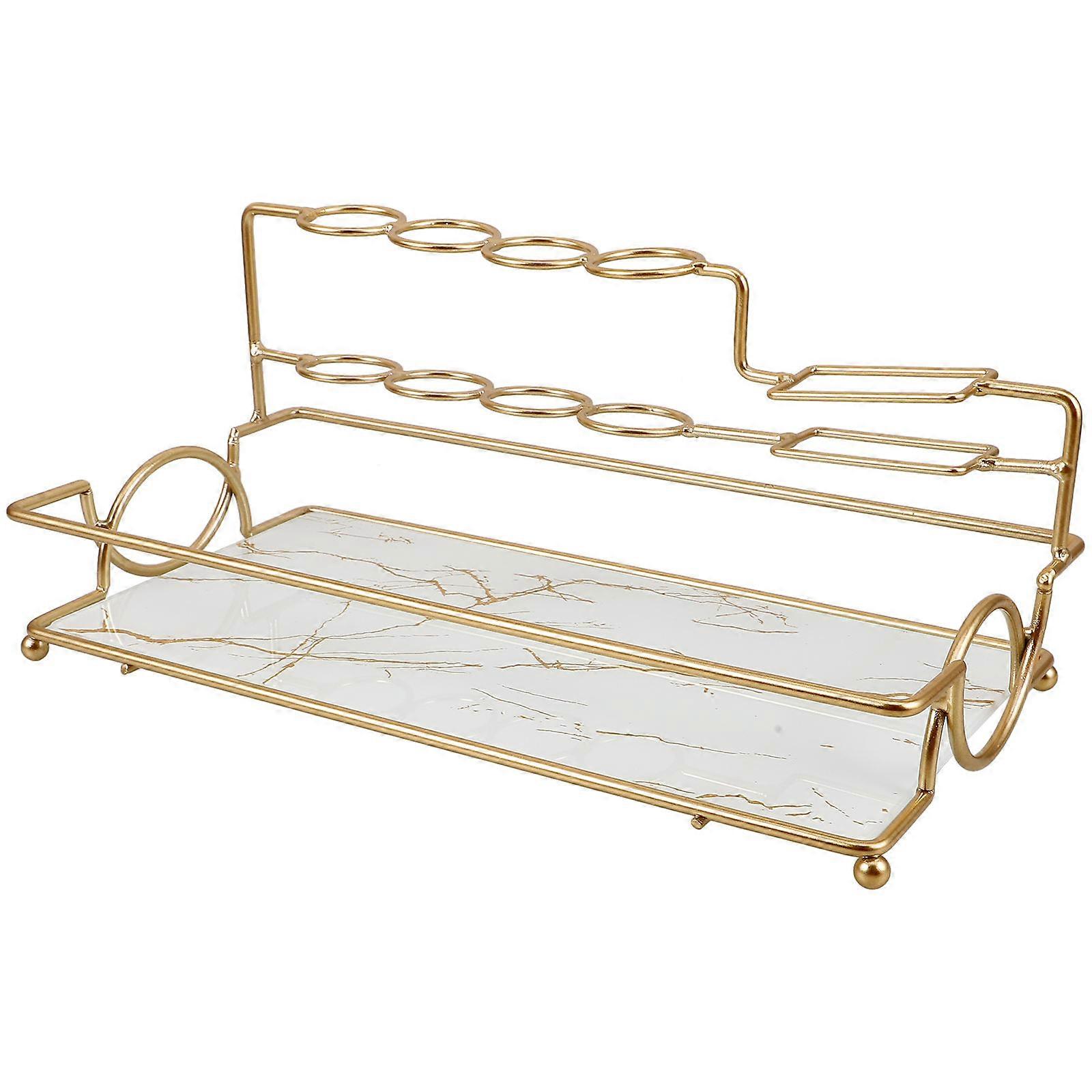 Countertop Storage Rack Bathroom Holder with Multi-Use Function