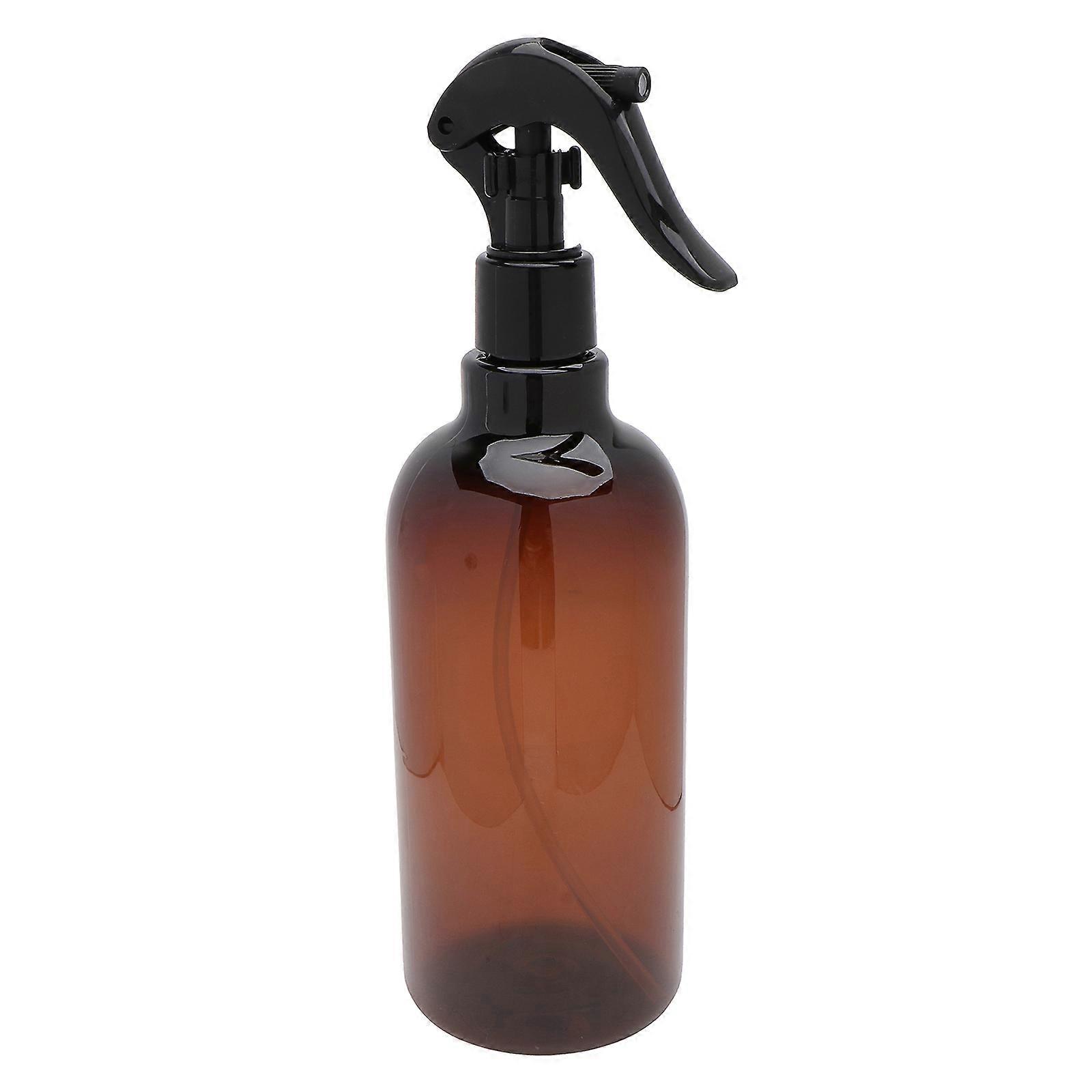Amber Spray Bottles Trigger Sprayer for Aromatherapy 8Pcs Refillable Bottles