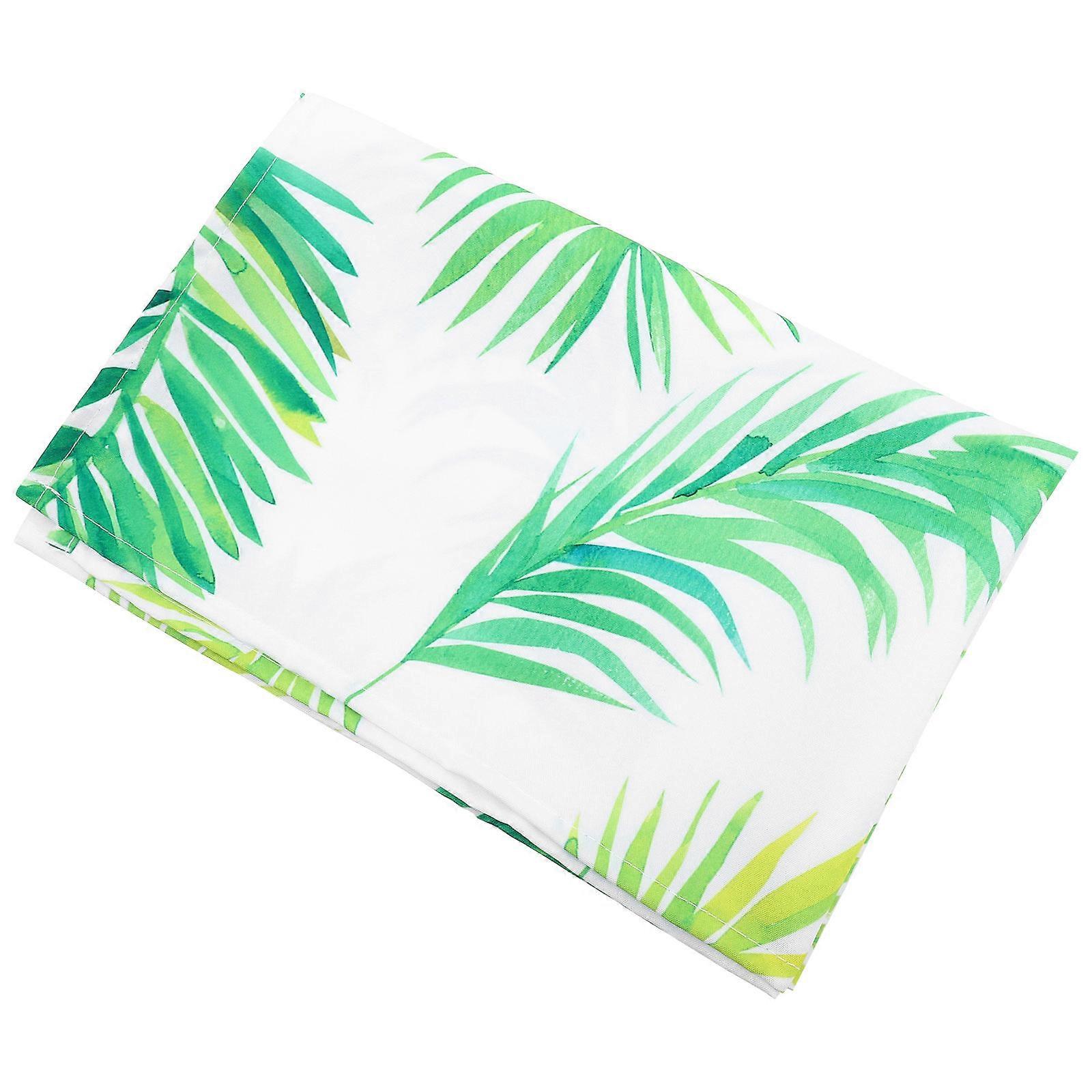 Kitchen Plant Printing Curtain Valance for Cabinet Window Decor Multi