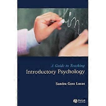 Un Guide pour l’enseignement d’introduction à la psychologie (enseignement des sciences psychologiques)