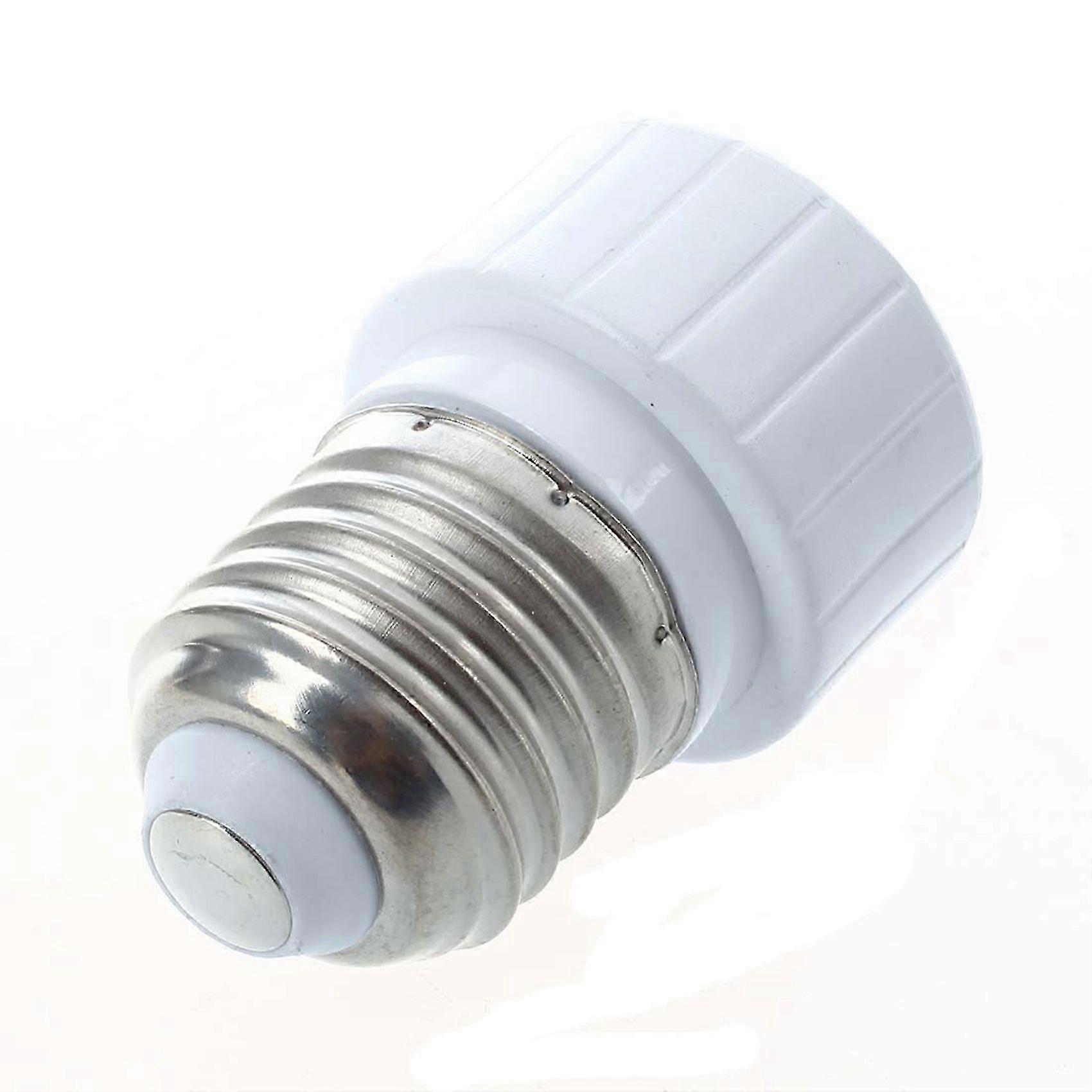 8X E27 to GU10 LED Light Socket Adapter Socket Adapter Lamp Bulb Converter White