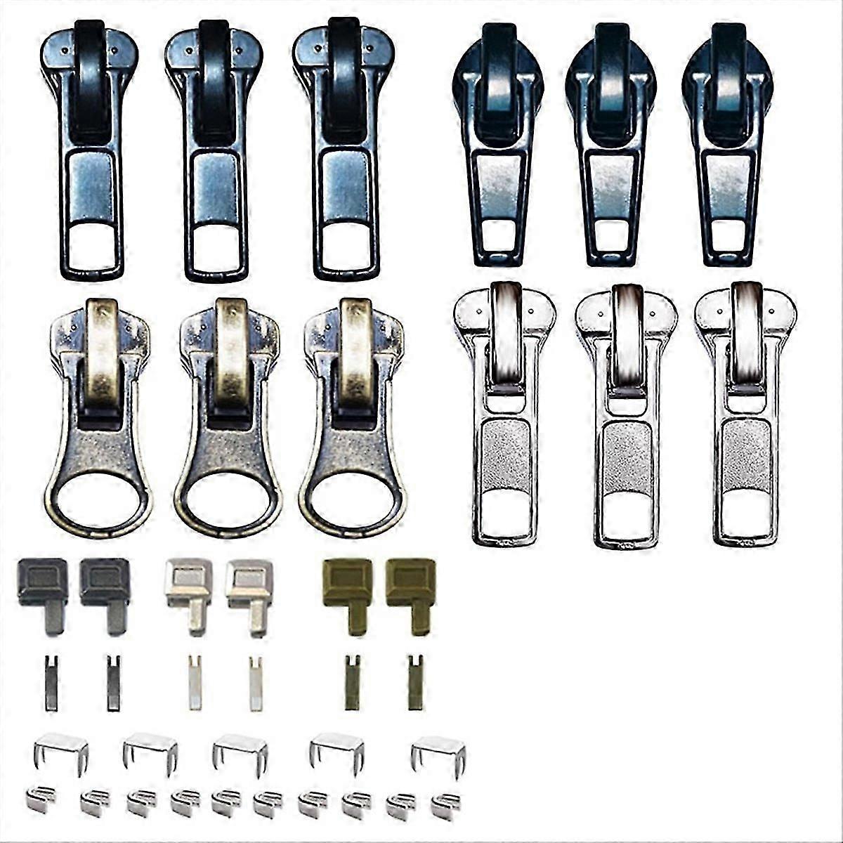 Zipper repair kit 5 slider with lock