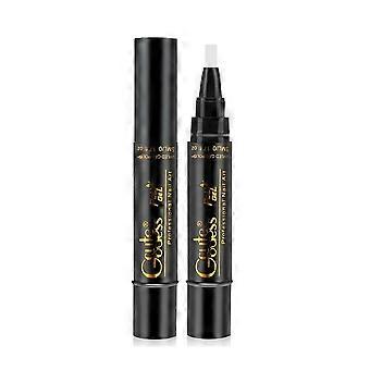 1 stk. 3-i-1 ren farve gel neglelak pen kompatibel med neglekunst gel semi-permanent base top coat UV gel lak neon neglelak