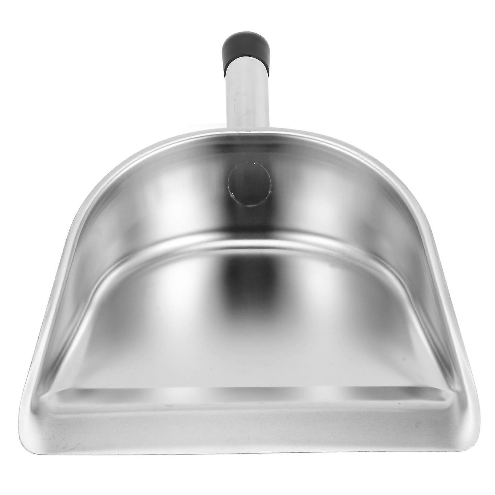 Silver Dustpan Practical Garbage for Desktop Cleaning