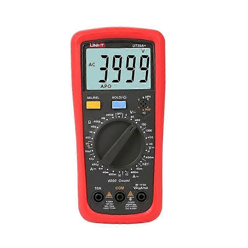 Digital Multimeter AC/DC Current Tester UNI-T UT39A+