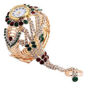 Women Fashion Watch 1Pc Assorted Color Quartz Movement Daily Wear Creative Alloy Wristwatch