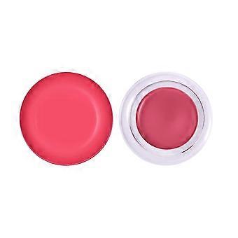 2 in 1 Cream Blush for Lips and Cheek Easy Application 2 in 1 Cheek Blush + Lip Color Waterproof Lasting Lipstick Blush