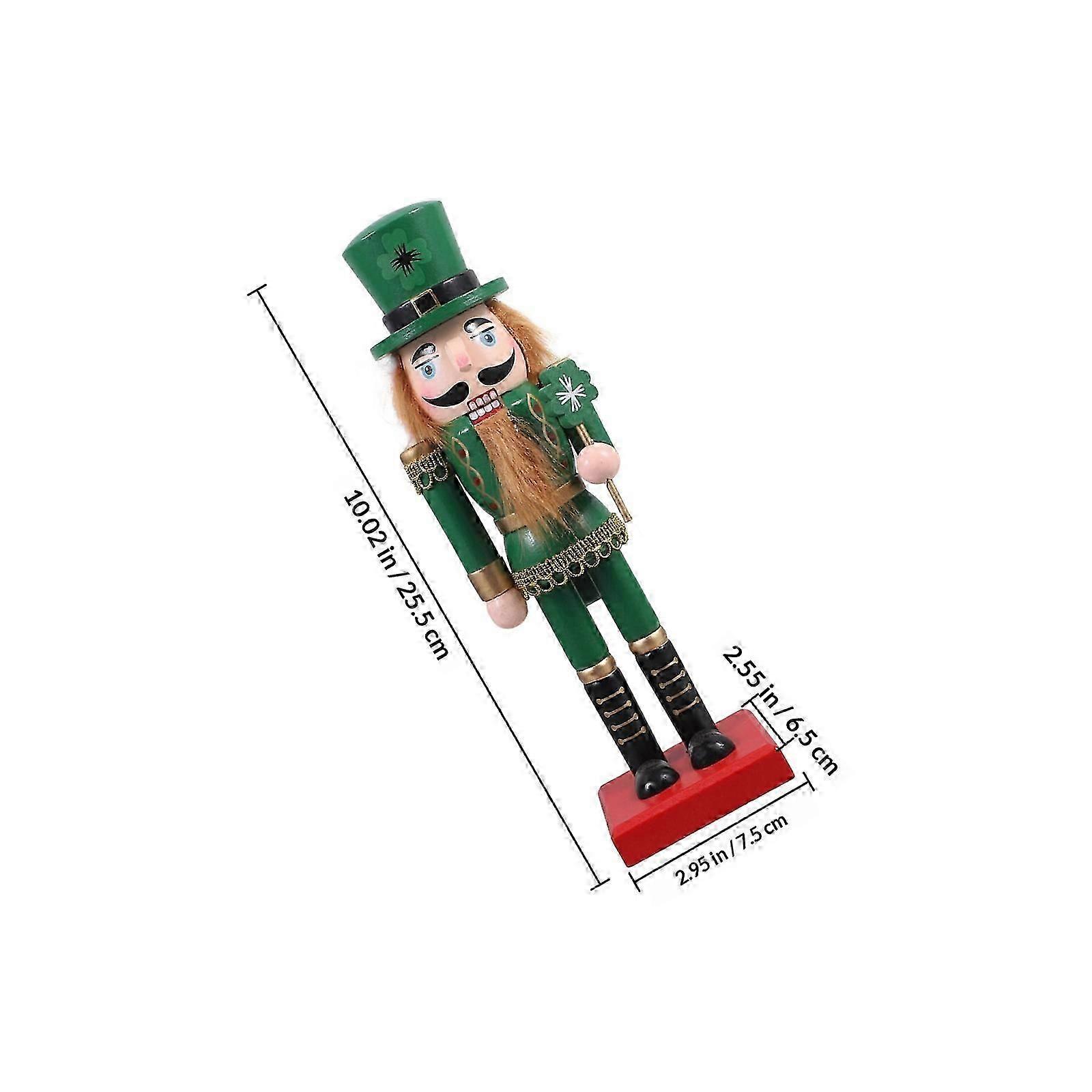 Wooden Nutcracker Adorn Nutcracker Ornament for Decor