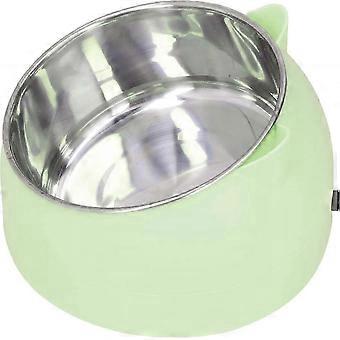 (Green)Adjustable Temperature Winter Heated Pet Bowl Compatible with Dogs, Cats, Rabbits &amp; Chickens