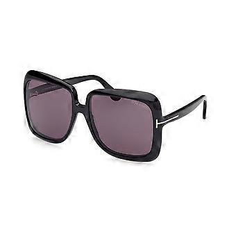 Tom Ford FT1156 LORELAI 01A Dameszonnebril met Volledig Rand, Oversized, UV3 Origineel