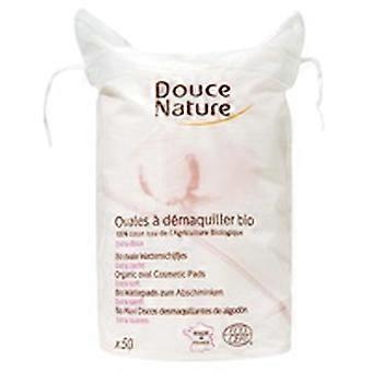 Organic make-up removal ovals 50 units