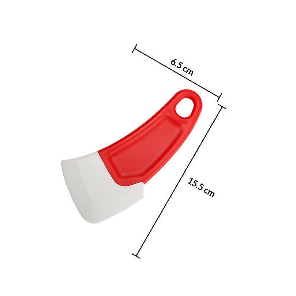 4Pcs Multifunctional Kitchen Scraper Pot Plate Scraper Jam Scraper Mixed color
