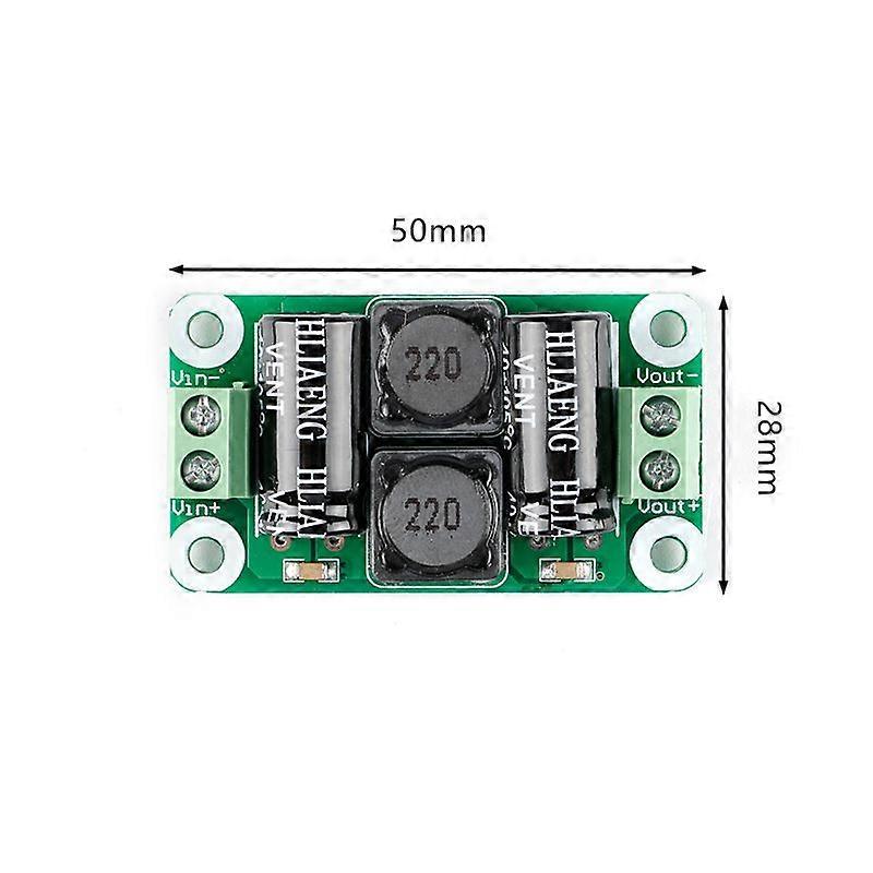 DC Power Filter Board 0-50V 2A/3A/4A Class D Power Amplifier Module Interference Suppression Board EMI Suppression Board