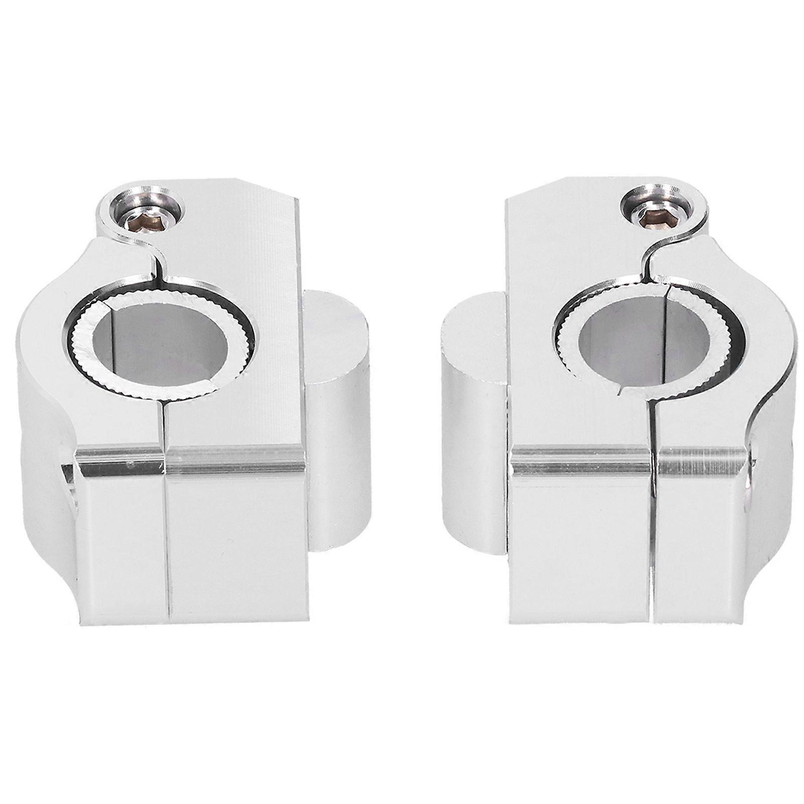Motorcycle Handlebar Riser Mount Weight Block with Gasket for 22mm/28mm Variable Diameter