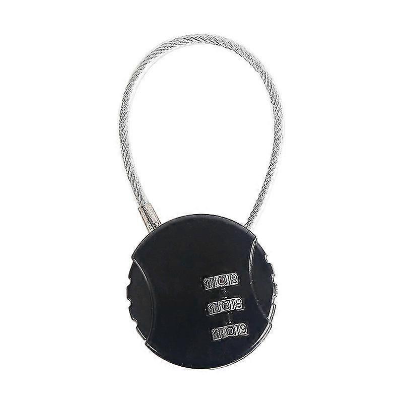 Combination Lock 3 Digit Combination Lock Luggage Lock Mini Padlock with Reset Suitable