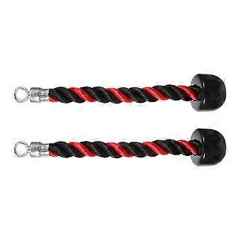 2szt Tricep Rope Cable Attachment Siłownia Pull Down Rope Biceps Training Rope Indoor Fitness Tool
