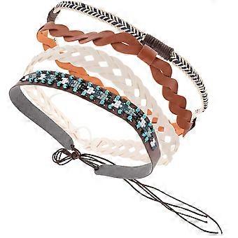 4 pcs Cowboy Hat Band DIY Hat Band Straw Hat Band Women Hat Band Decorative Hat Bands