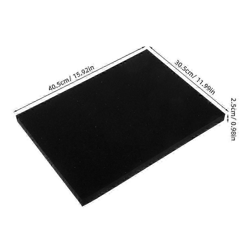 Foam Padding for DIY Projects Protective Foam Sheets 4Pcs Black Material