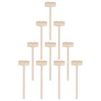 Mini Mallets for Kids Serving As Cracking Hammers 120Pcs Wooden Toys