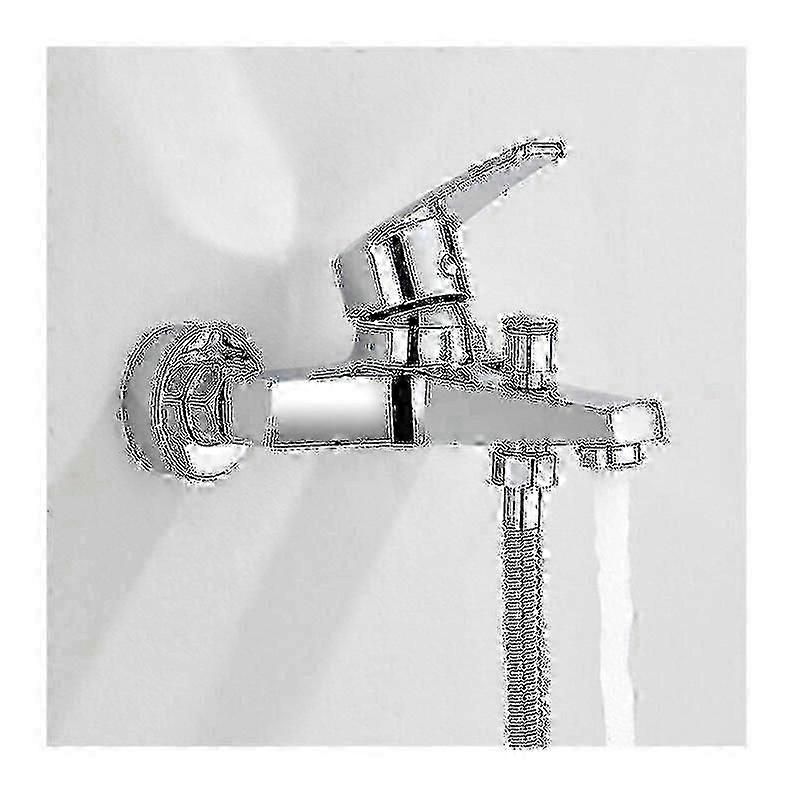 Chrome Plated Brass Bath and Shower Mixer Tap