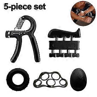 Kit d’entraînement de force de préhension (pack de 5), kit de renforcement de la poignée, renforcement de la main et force de préhension Ki