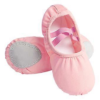 Girls Ballet Dance Shoes Soft Sole Kids Practice Slippers Non-Slip Cat Paw Gymnastics Yoga Flats Breathable Dancewear