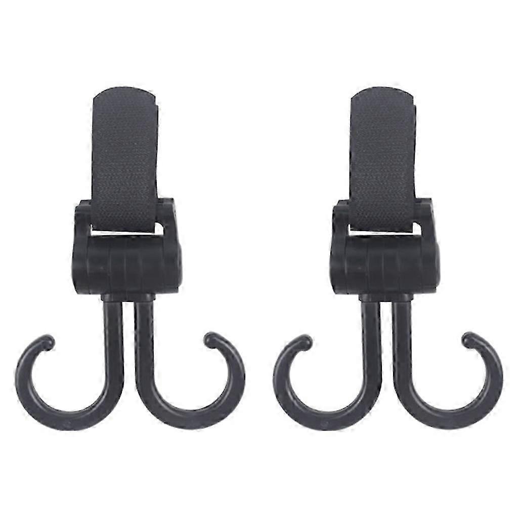 Upgraded Double Stroller Hook Adjustable Hook Multifunction Bag Hanging- Hook