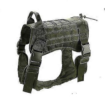 Tactical Dog Harness Nylon Handle Adjustable Training Harness Pet Working Vest erfg