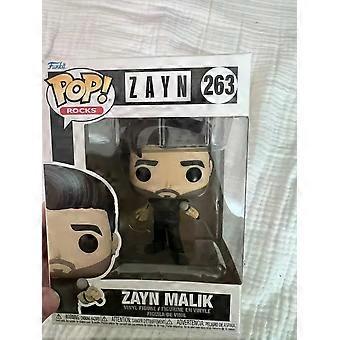 Funko Pop! Rocks ufficiale, statuetta in vinile, bambola decorativa, Zayn Malik originale #263, modello in edizione limitata, giocattolo da collezione, regalo