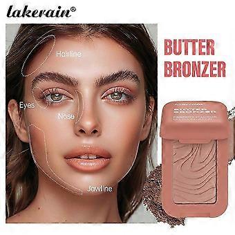 Matte Buttermelt Bronzer, Longwear Face Makeup with Up to 12 Hours of Wear, Bronzed Shimmer, Soft Matte Bronzer, Contour Palette Powder for Face