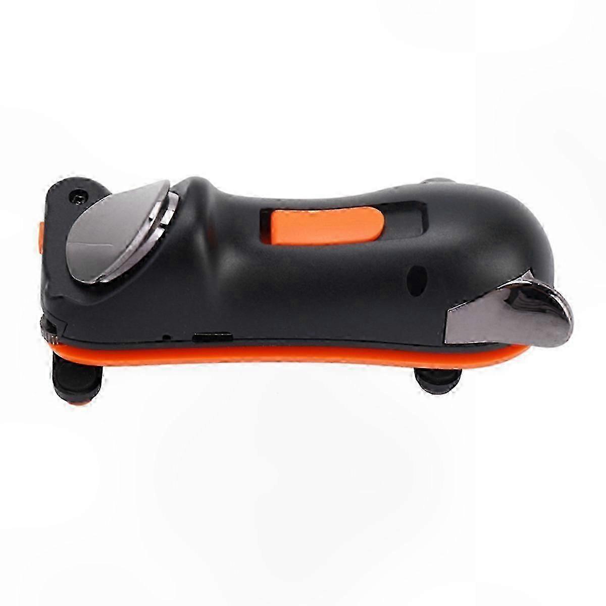 Adjustable Gamepad Trigger Buttons compatible with Mobile Gaming - Orange Joystick Grip