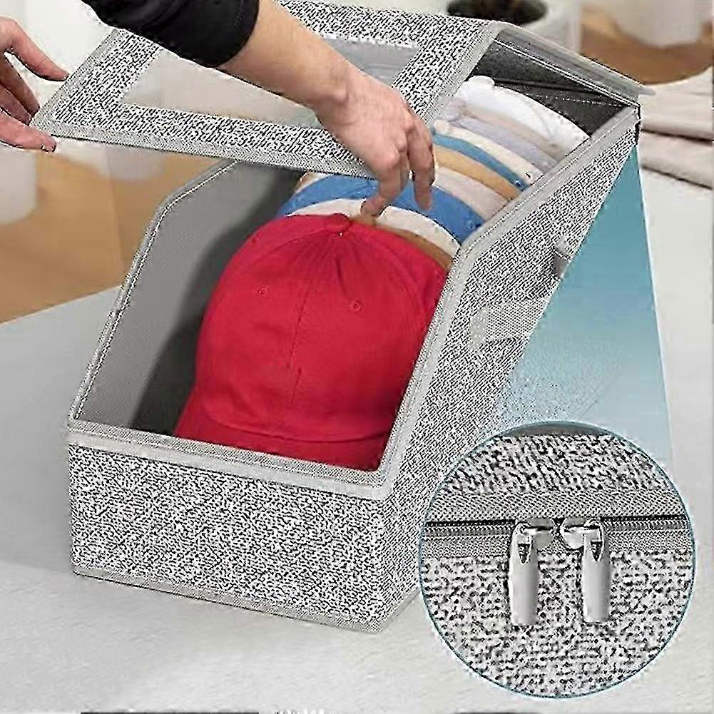 Stackable Dustproof Hat Storage Box