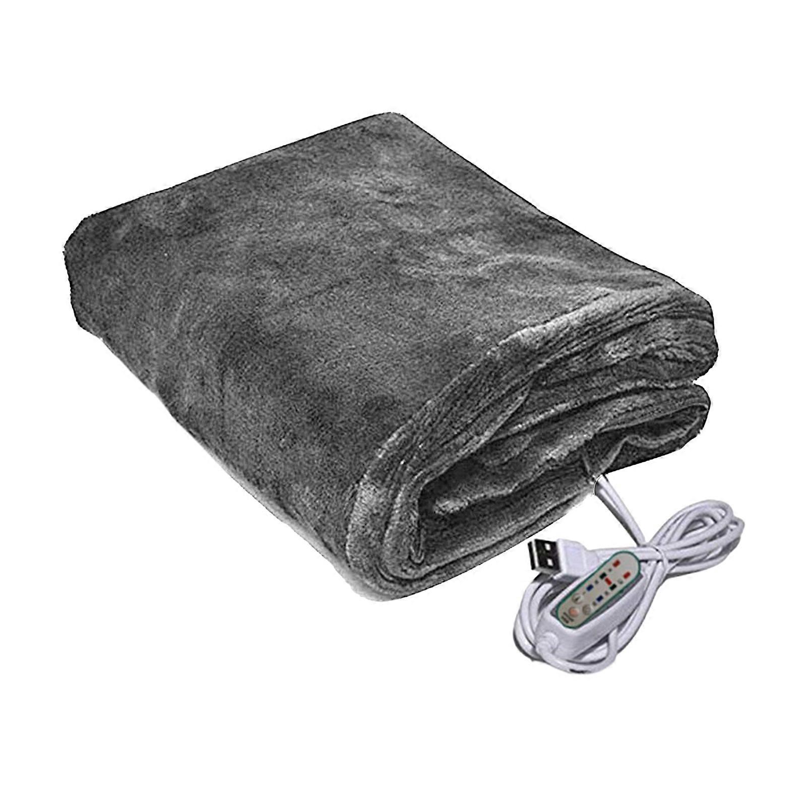 Winter Electric Blanket 3 Level Temperature Adjustment USB Charging Heating Throw