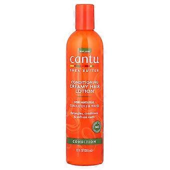3 x Cantu, Shea Butter, Conditioning Creamy Hair Lotion, 12 fl oz (355 ml)