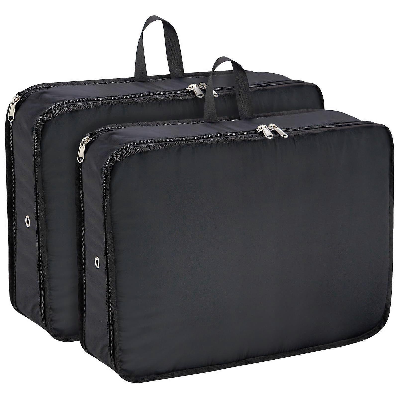 Large Compression Packing Cubes for Travel Essentials, 2 Pack