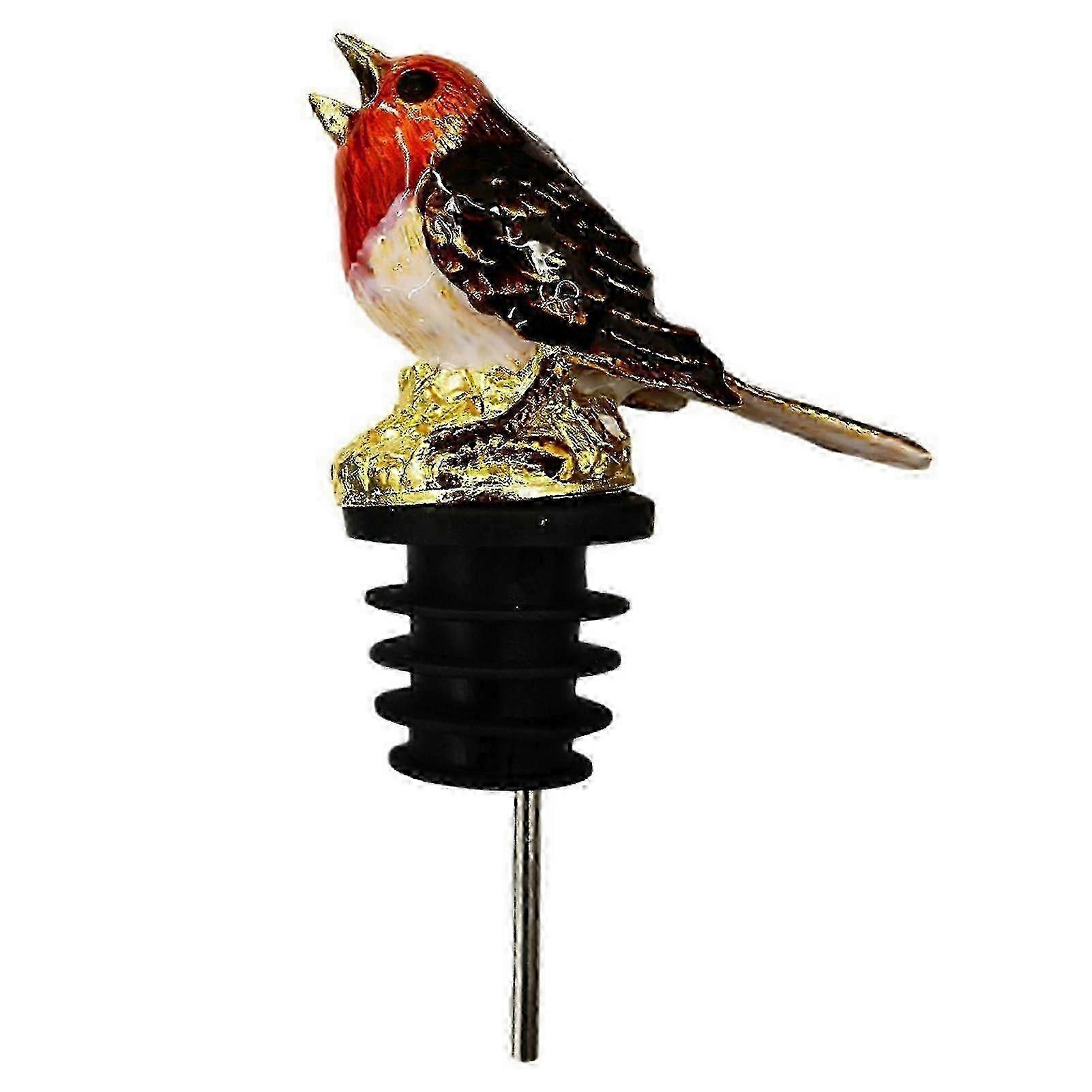 Leak-Proof Enamel Bird Bottle Stopper
