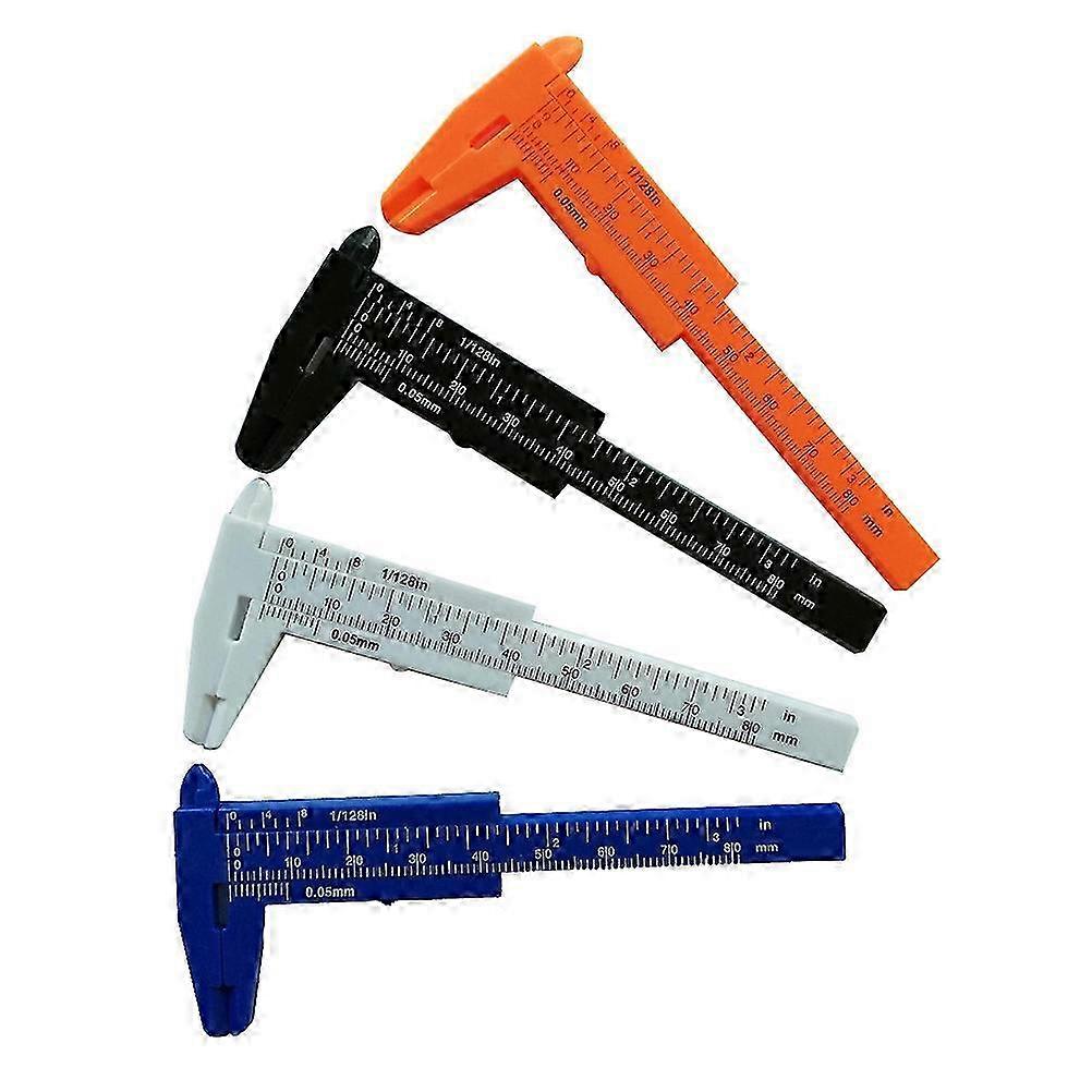 2Pcs Plastic Vernier Measuring Tool