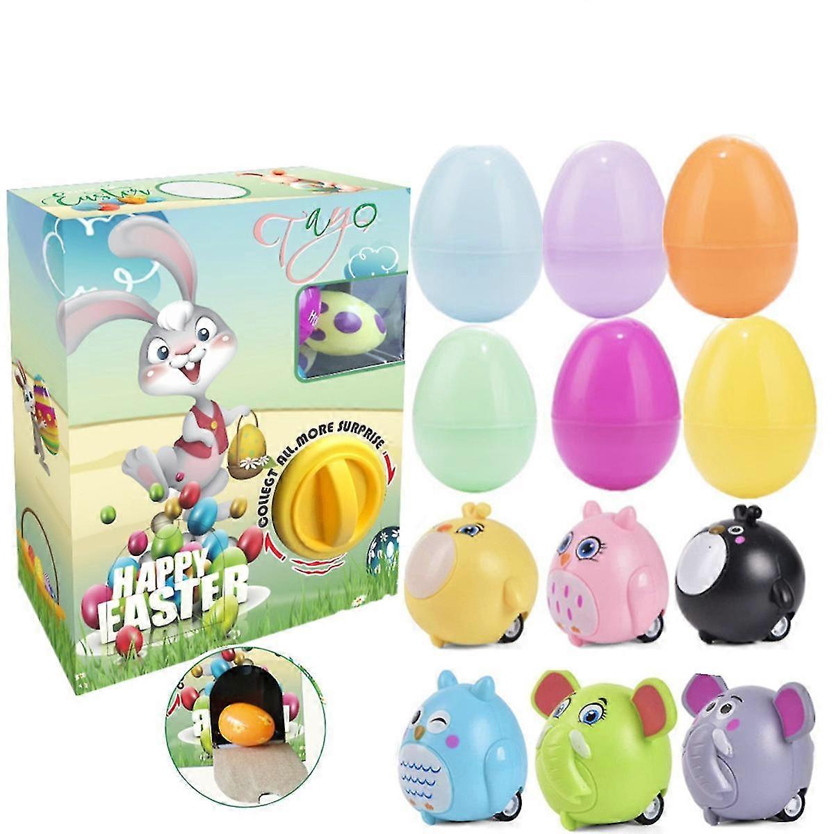 Snap-Close Easter Egg Surprise Set With Toys