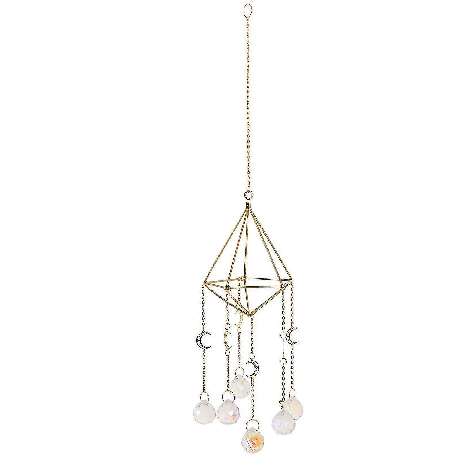 Faceted Quartz Wedding Hanging Decor