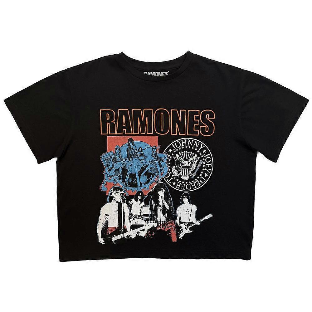 Ramones Montage Crop Top