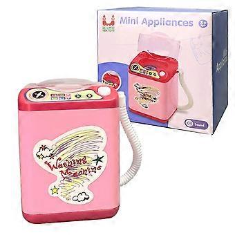 Mini Powder Puff Child Sponge Electric Washing Plastic Makeup Tools Cleaning Machine Cleanser Dry And Wet Dual Use Powder