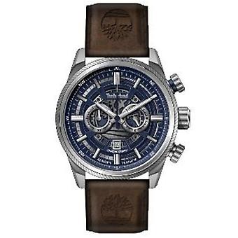 Timberland hadlock Quartz Montre Analogique Homme avec Bracelet En Peau de Vache TDWGF2200703