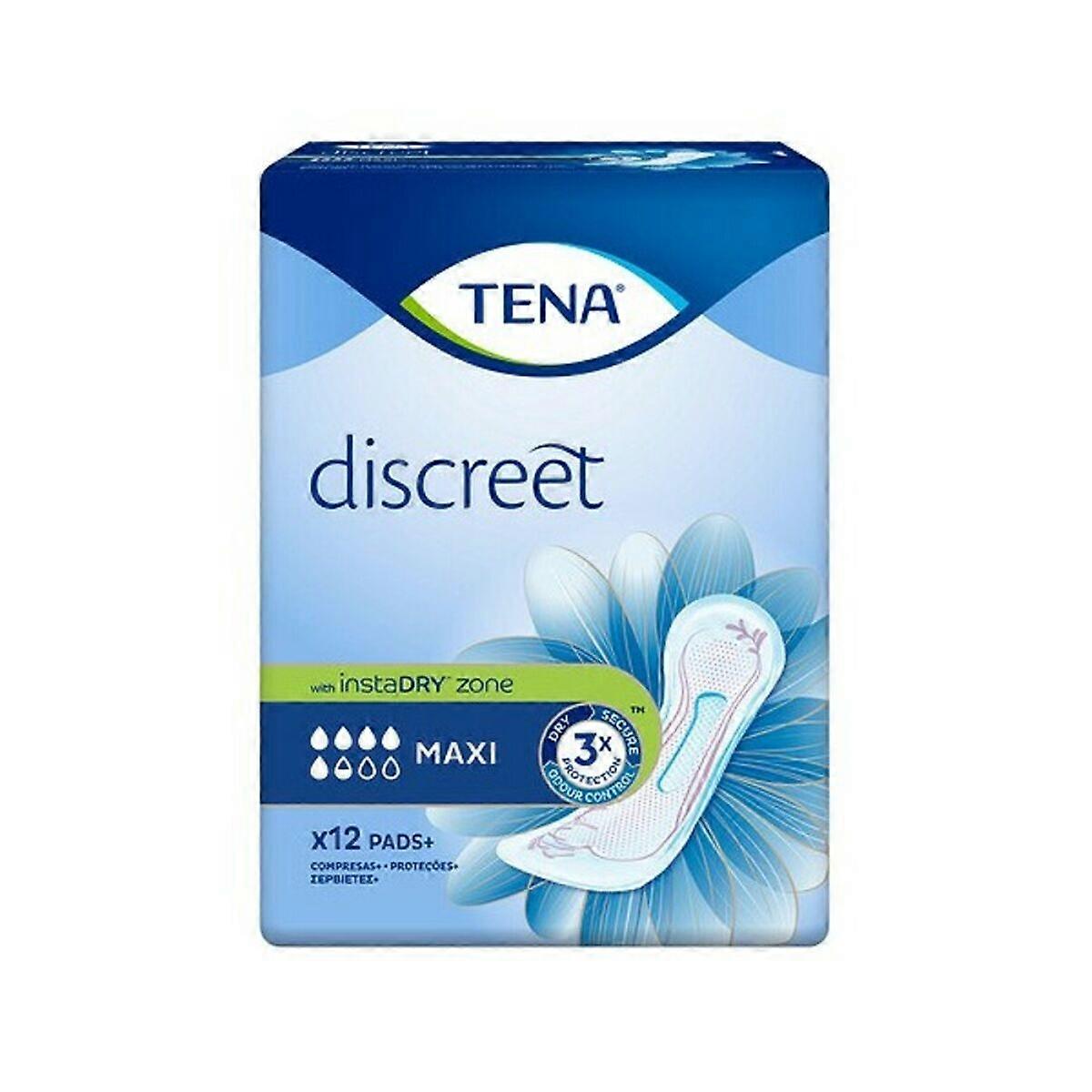 Inkontinenz Sanitär Pad Lady Maxi Tena (12 uds)
